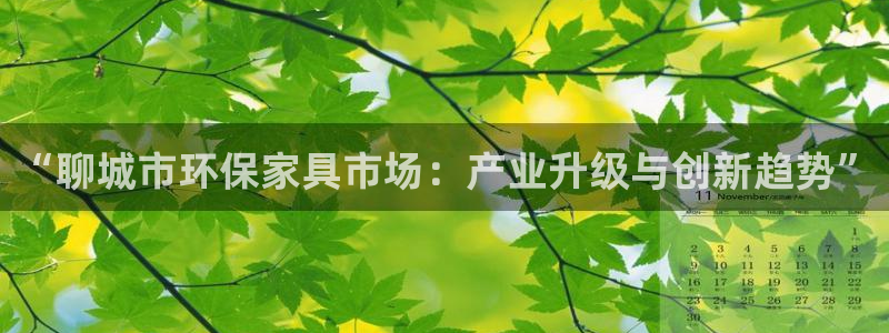 沐鸣2代理连接：“聊城市环保家具市场：产业升级与创新趋势”
