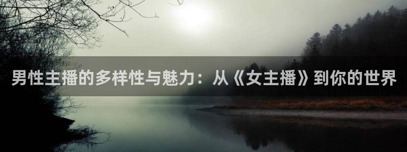 88直播看球吧：男性主播的多样性与魅力：从《女主播》到你的世界